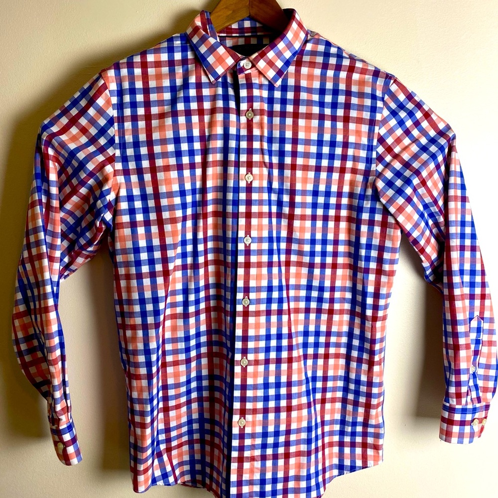 Men’s Banana Republic Plaid Button Down Shirt 5029